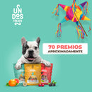 Un Dos Treats galletas horneadas sabor a Res y Mora- Premios para perro [2 unidades de 156gr]