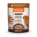 Instinct Sobre de Pato Healthy Cravings - Alimento humedo para gatos [8 unidades de 85gr]