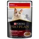 Caja de 24 Pro Plan Pouch Gato Adulto Pollo 85g - Alimento Húmedo Gato