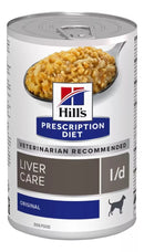 Hill's Prescription Diet l/d Canine Cuidado Hepático Lata 370g - Alimento Húmedo para Perro