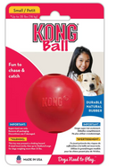 KONG Pelota Clásica con Agujero Chica - Juguetes Morder Perro