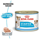 Paquete de 24 Royal Canin Starter Mousse Lata 145gr - Alimento Húmedo Perras Gestantes y Cachorros