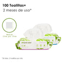 Earth Rated Toallitas Húmedas para Perros, Hipoalergénicas Aroma Lavanda con 100 pzs - Accesorios
