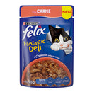 Caja de 24 Felix Fantastic Deli con Carne 85g - Alimento para gato