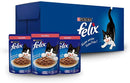 Caja de 24 Felix Salmón Salsa 85g - Alimento para gato