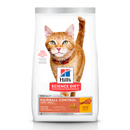 Hill's Science Diet Felino Adult Control de Bolas de Pelo Light 3.2kg Receta Pollo - Alimento Seco Gato Adulto