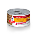 Hill's Science Diet Felino Adult Original Healthy Cuisine Lata Estofado 0.08kg Receta Pollo Rostizado y Arroz - Alimento Húmedo Gato Adulto