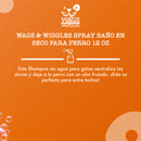 Wags & Wiggles Spray Shampoo En Seco Para Perros 355ml - Shampoo y Jabón