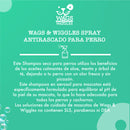 Wags & Wiggles Spray Shampoo Anti-Rascado Para Perros 355ml - Shampoo y Jabón