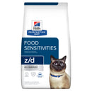 Hill's Prescription Diet z/d Feline Sensibilidades cutáneas/al alimento 1.8kg - Alimento Seco Gato