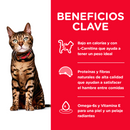 Hill's Science Diet Felino Adult Original Light 3.2kg Receta Pollo - Alimento Seco Gato Adulto