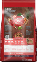 Purina One Adulto Raza Pequeña de Cordero y Pollo 3.5 kg - Alimento para perro