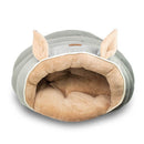 Jack Pet Cama Para Gato Estilo Cueva Mediana Color Gris - Accesorios