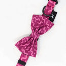 Jack Pet Collar Con Moño Para Perro Mediano Color Fucsia - Accesorios