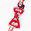 Jack Pet Collar Con Moño Para Perro Grande Color Rojo - Accesorios