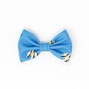Jack Pet Collar Con Moño Para Perro Grande Color Celeste - Accesorios