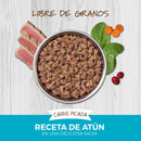 Pack Instinct Original Minced Cups Para Gato 12 Sobres Sabor Atún 99g - Alimento para gato