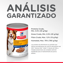 Hill's Science Diet Adult 7+ Lata 0.37kg Receta Pollo y Cebada - Alimento Húmedo Perro Senior