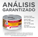 Hill's Science Diet Felino Adult Original Healthy Cuisine Lata Estofado 0.08kg Receta Pollo Rostizado y Arroz - Alimento Húmedo Gato Adulto