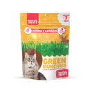 Green Munchies Avena y Cebada, Pasto Para Gato 50g - Premios para Gato