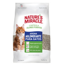 Nature's Miracle Arena Aglomerante Control de Olores Fuertes 3kg - Arena para Gato