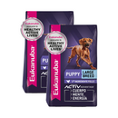 Pack 2 Eukanuba Puppy Large Breed 2.04 kg - Cachorro Grande