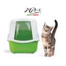 MPS Arenero Chico con Tapa y Puerta para Gatos - Areneros