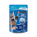 Cat Chow Pouch Defense Hydro de Pescado para Adultos 85gr - Alimento para gato