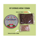 Un Dos Treats Catgrass Mix Avena y Cebada - Premios para gato
