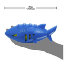 NERF 7" Juguete Tiburón Football - Juguetes Morder Perro