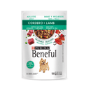 Beneful Pouch de Cordero para Adultos Minis y Pequeños 100gr - Alimento para perro