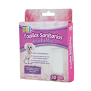 Fancy Pets Toalla Sanitaria Grande para Hembras 20 pz - Accesorios
